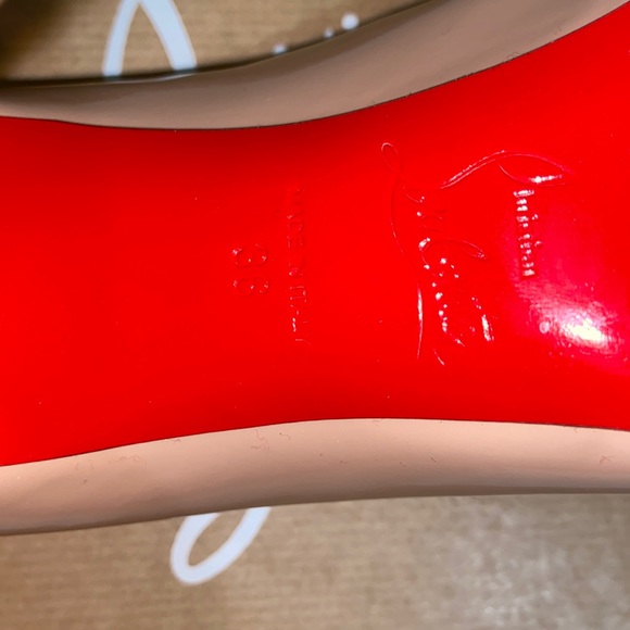 *100% AUTHENTIC CHRISTIAN LOUBOUTIN PATENT PUMPS* SO KATE - Picture 6 of 6